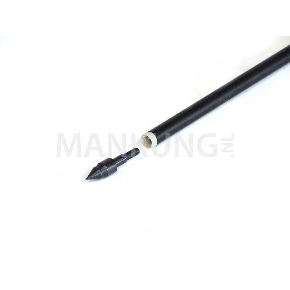 Man Kung 14 inch aluminium kruisboog pijlen zwart 6-pack (Ø8mm)