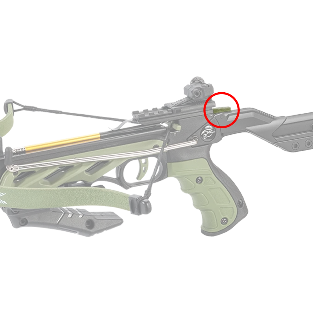 Man Kung kolfhaak voor Alligator groen