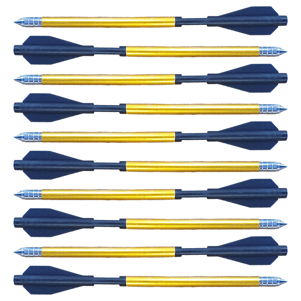 Man Kung 6,5 inch aluminium kruisboog pijltjes 10-pack voor de MK-TCS3 Sobek (Ø6mm)